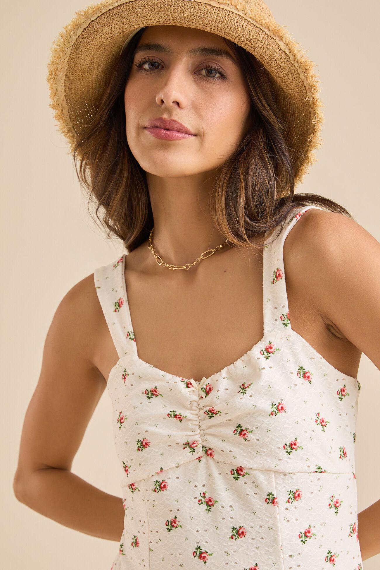 Beverly Floral Mini Dress Product Image