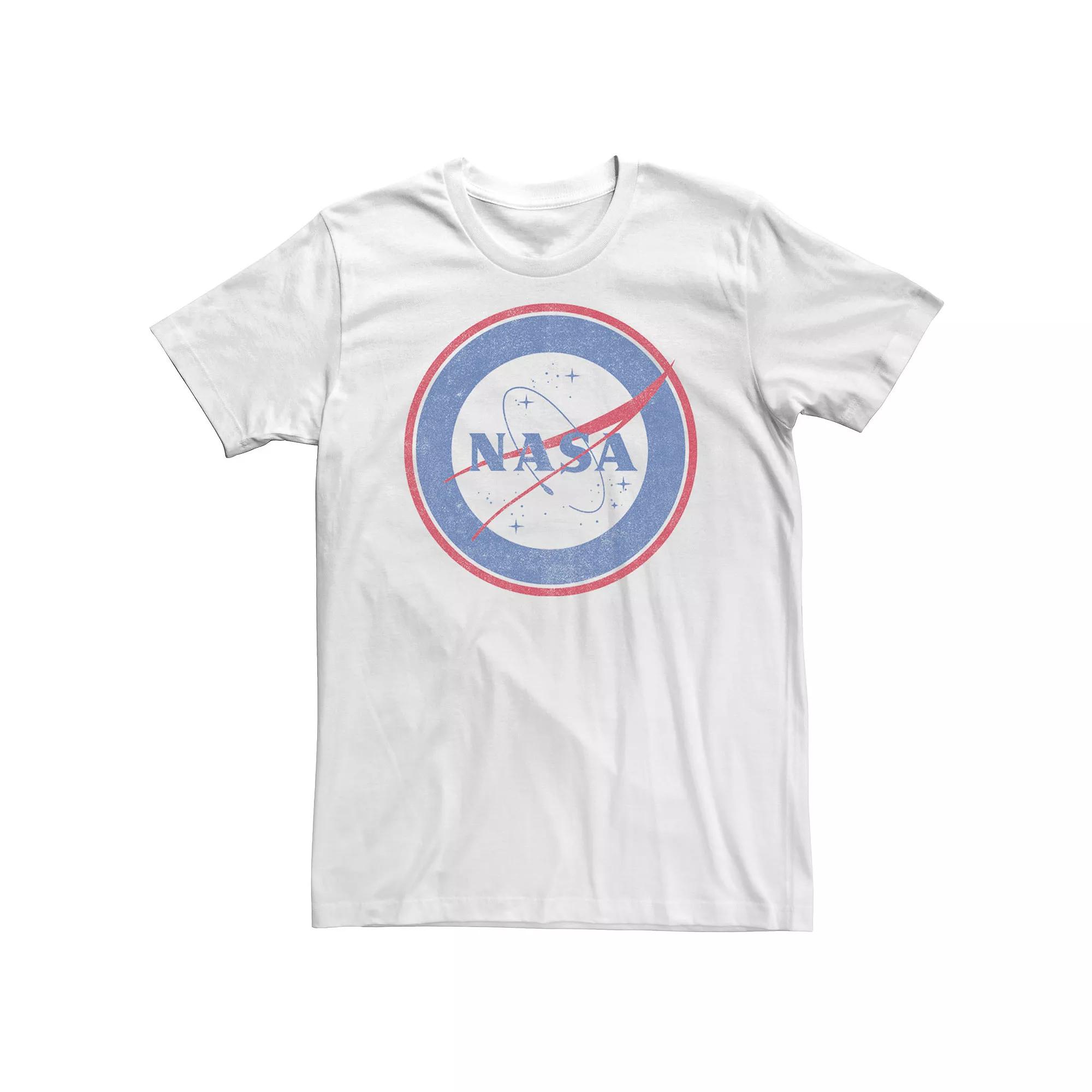 Big & Tall NASA Vintage Logo Galaxy Tee, Men's,  Product Image