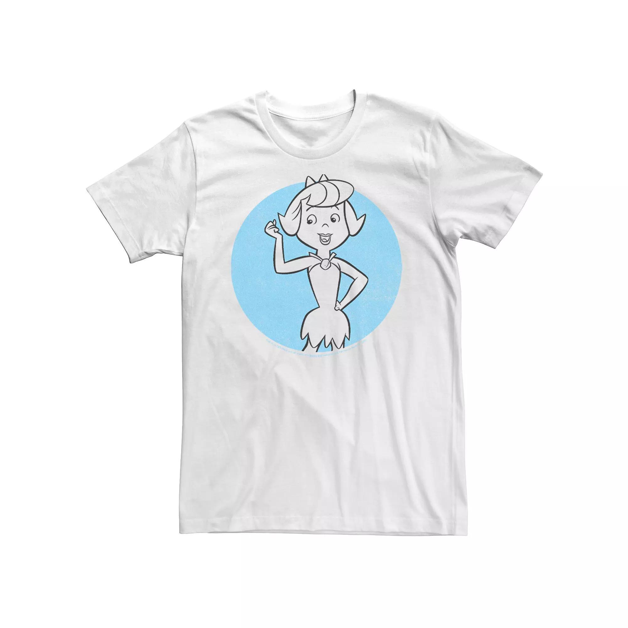 Men's The Flintstones Betty Circle Portrait Tee,  Product Image