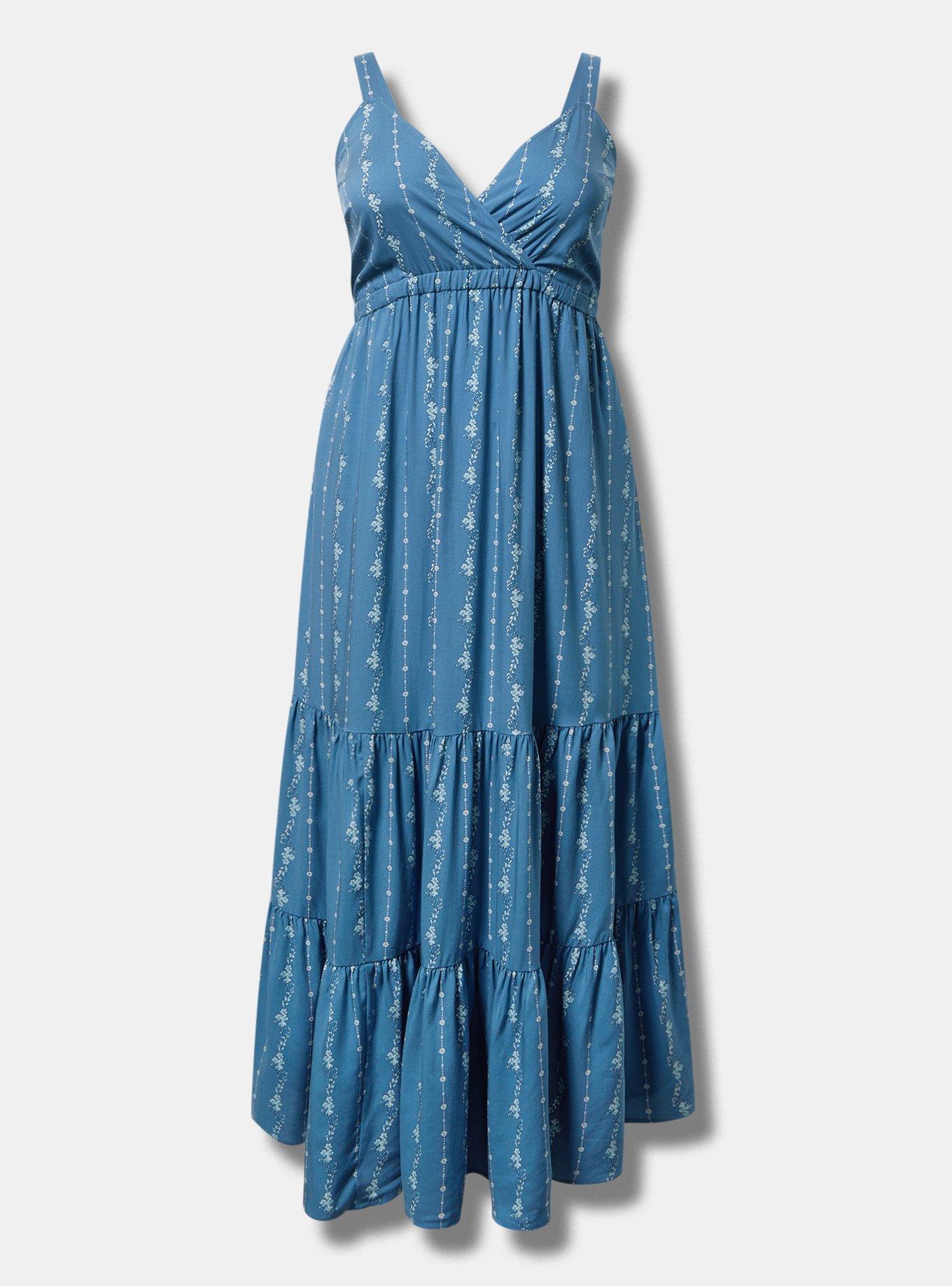 Maxi Surplice Tiered Tank Dress Product Image