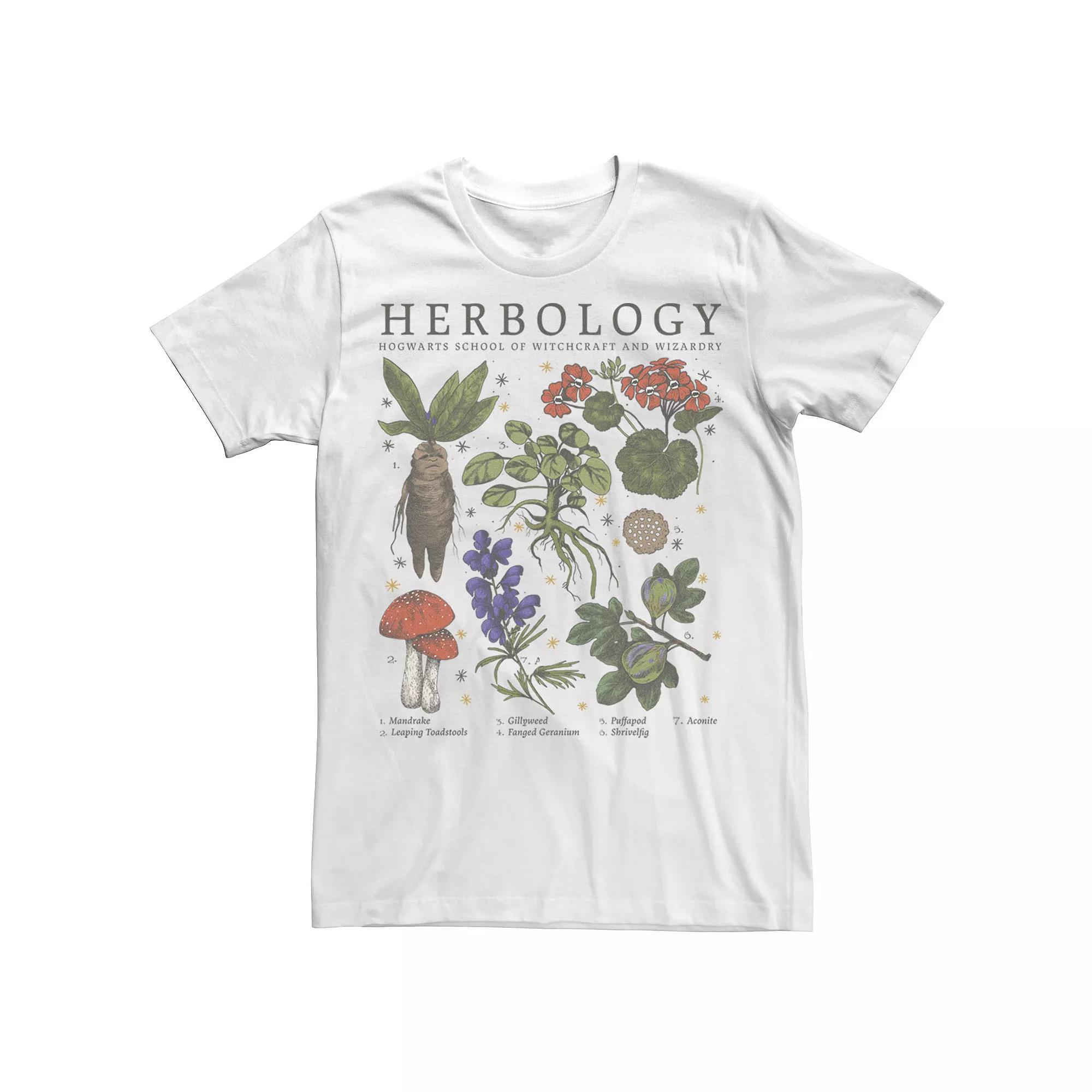Men's Harry Potter Herbology Plants Tee,  Product Image