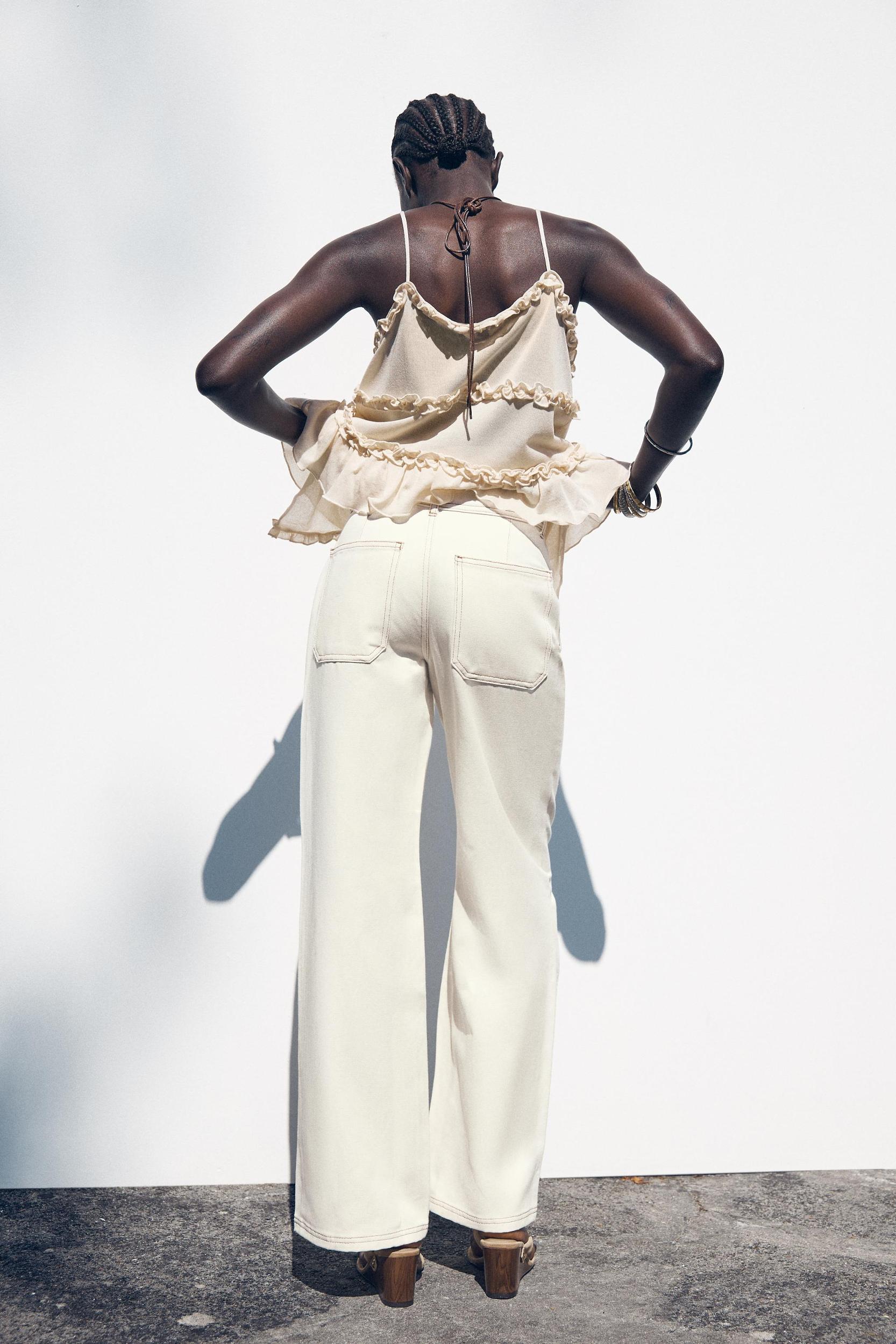 Z1975 HIGH WAIST WIDE LEG JEANS Product Image