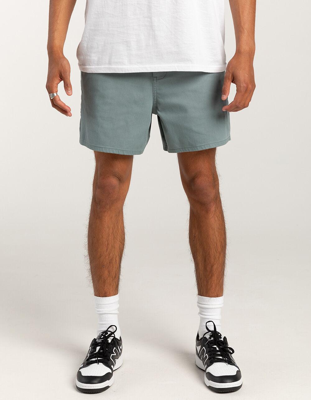 RSQ Mens Shorter 5'' Chino Shorts - STORM BLUE Product Image