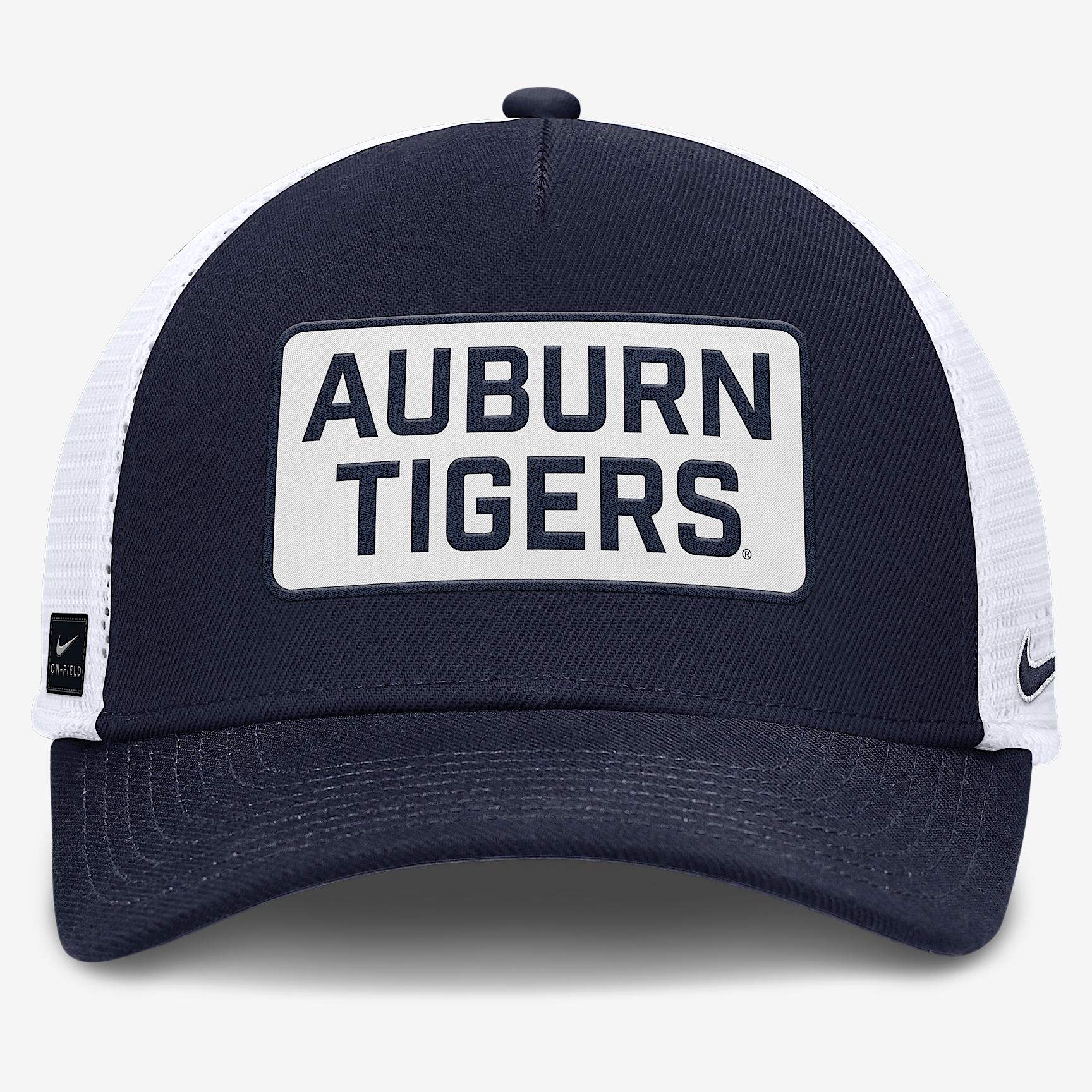 Auburn On-Field Rise Nike Men's College Trucker Adjustable Hat Product Image