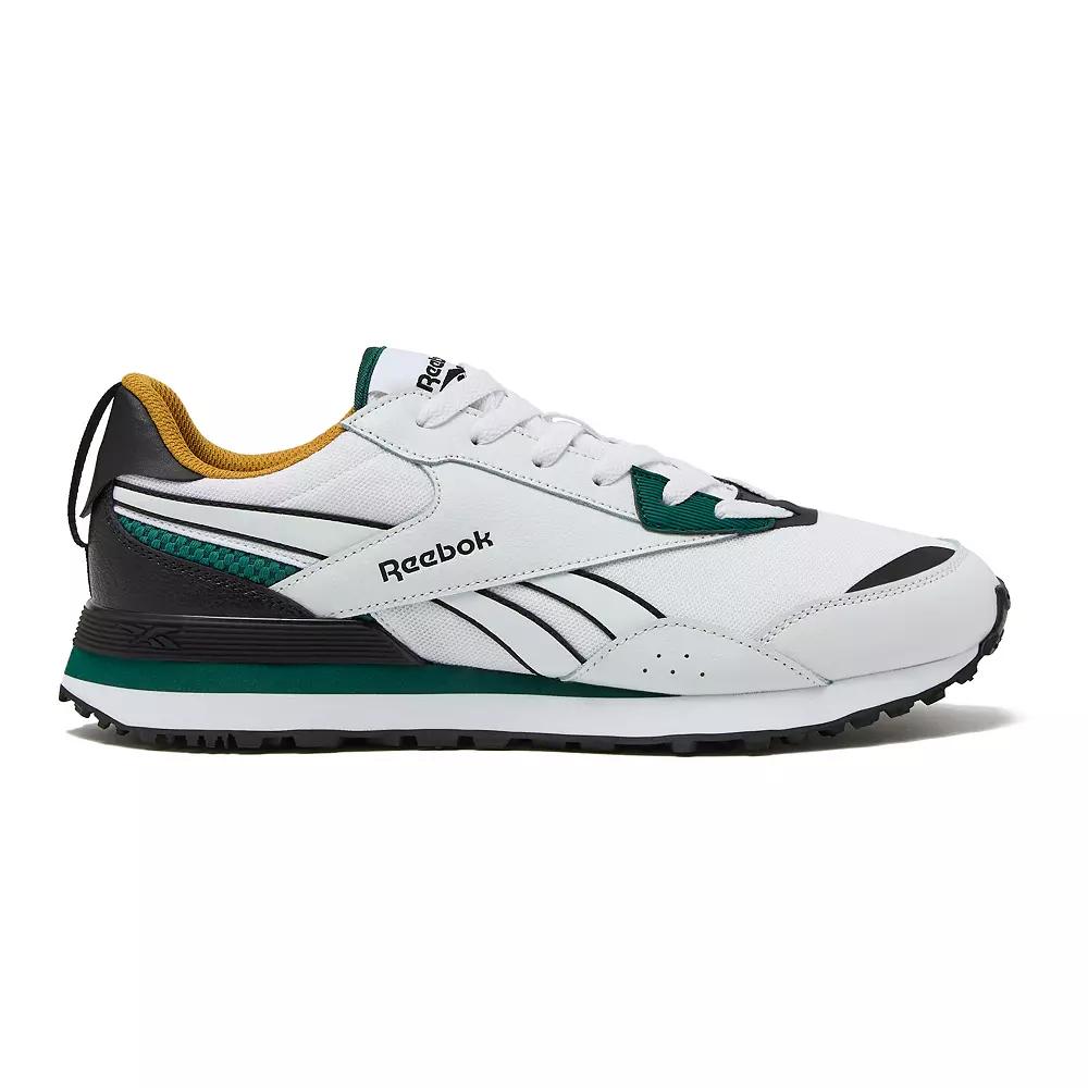 Reebok Spark Flash Men's Tennis Shoes, Size: 13, White Green Gold Product Image