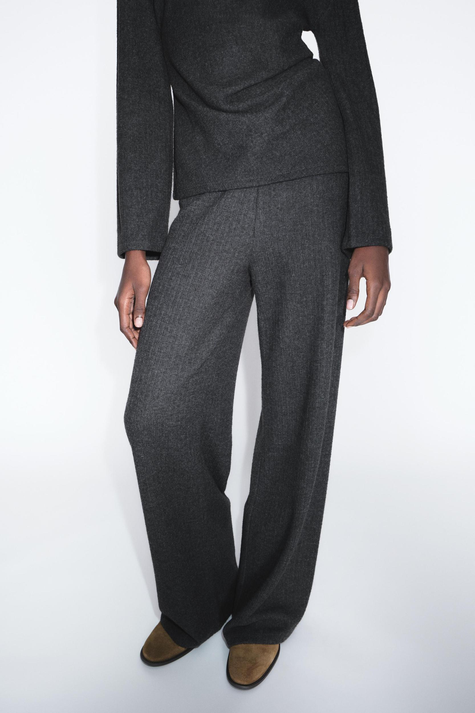 SOFT WIDE LEG PANTS Product Image