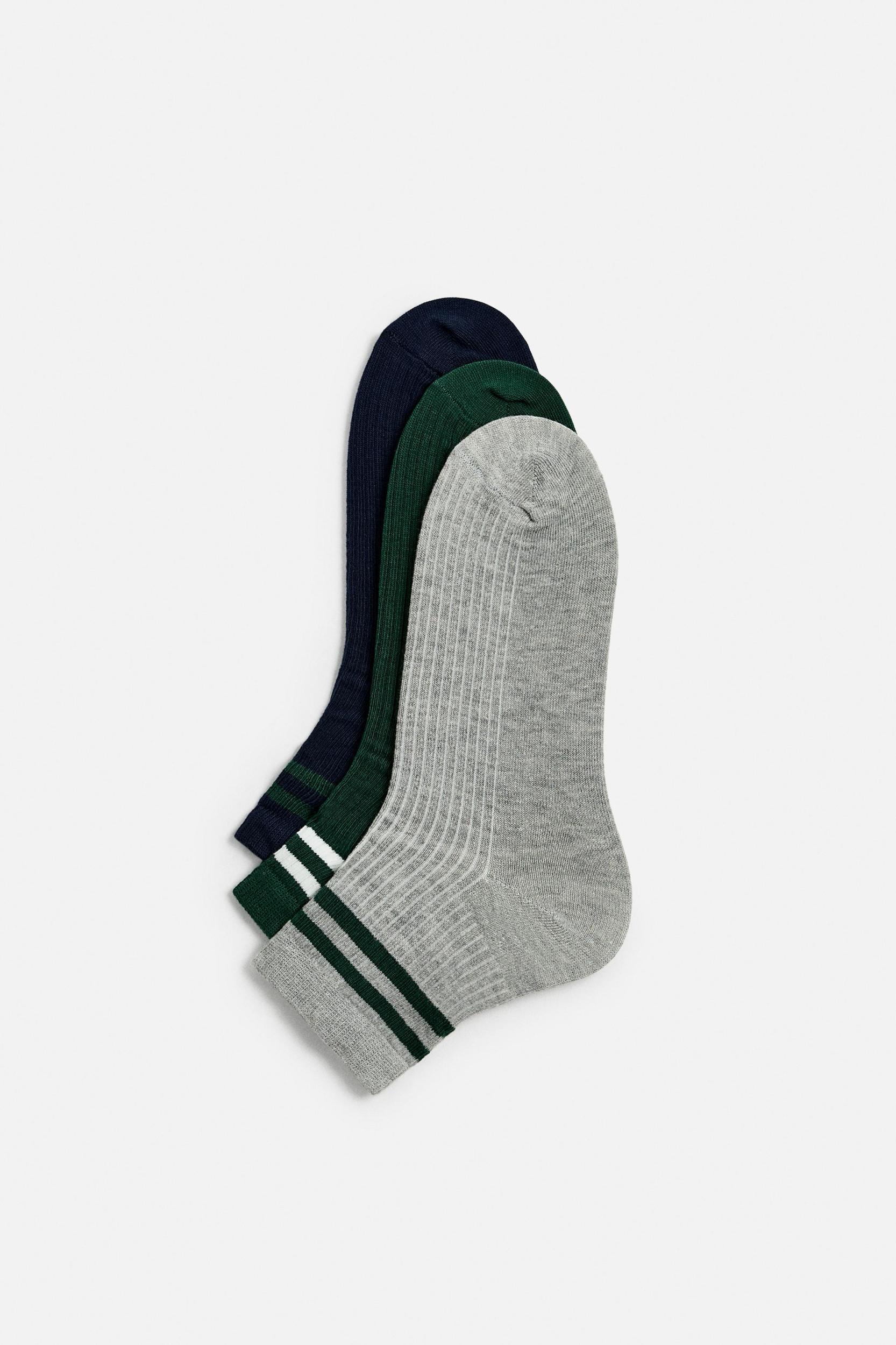 3-PACK OF STRIPED SOCKS Product Image