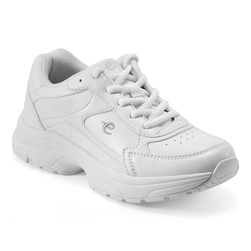 Easy Spirit Khari Women's Lace Up Sneakers, Size: 9.5 Wide, White Product Image
