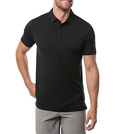 TravisMathew The Heater Performance Stretch Short Sleeve Polo Shirt Product Image