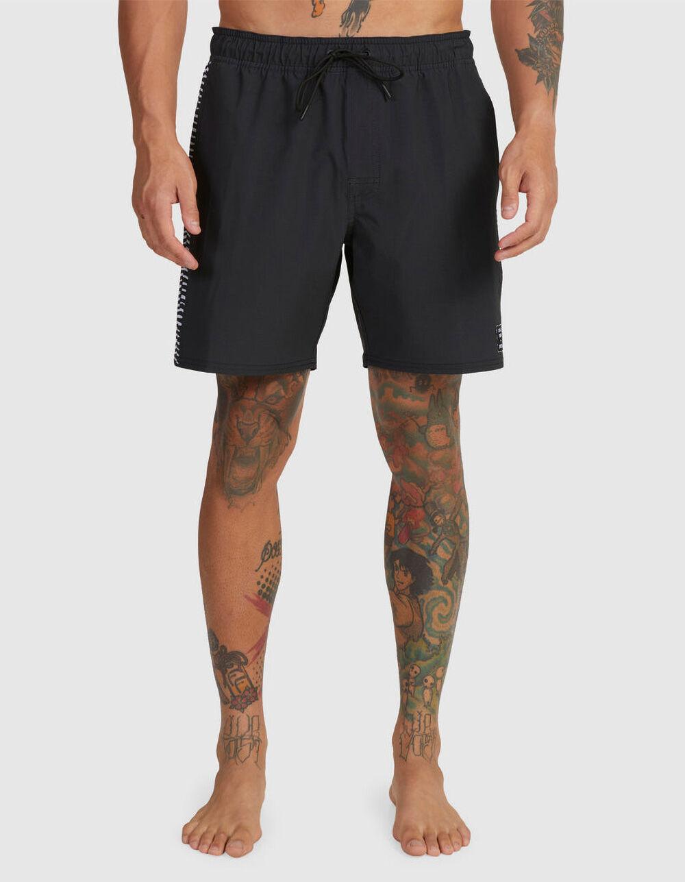 RVCA Noise Mens Volley Shorts - BLACK Product Image