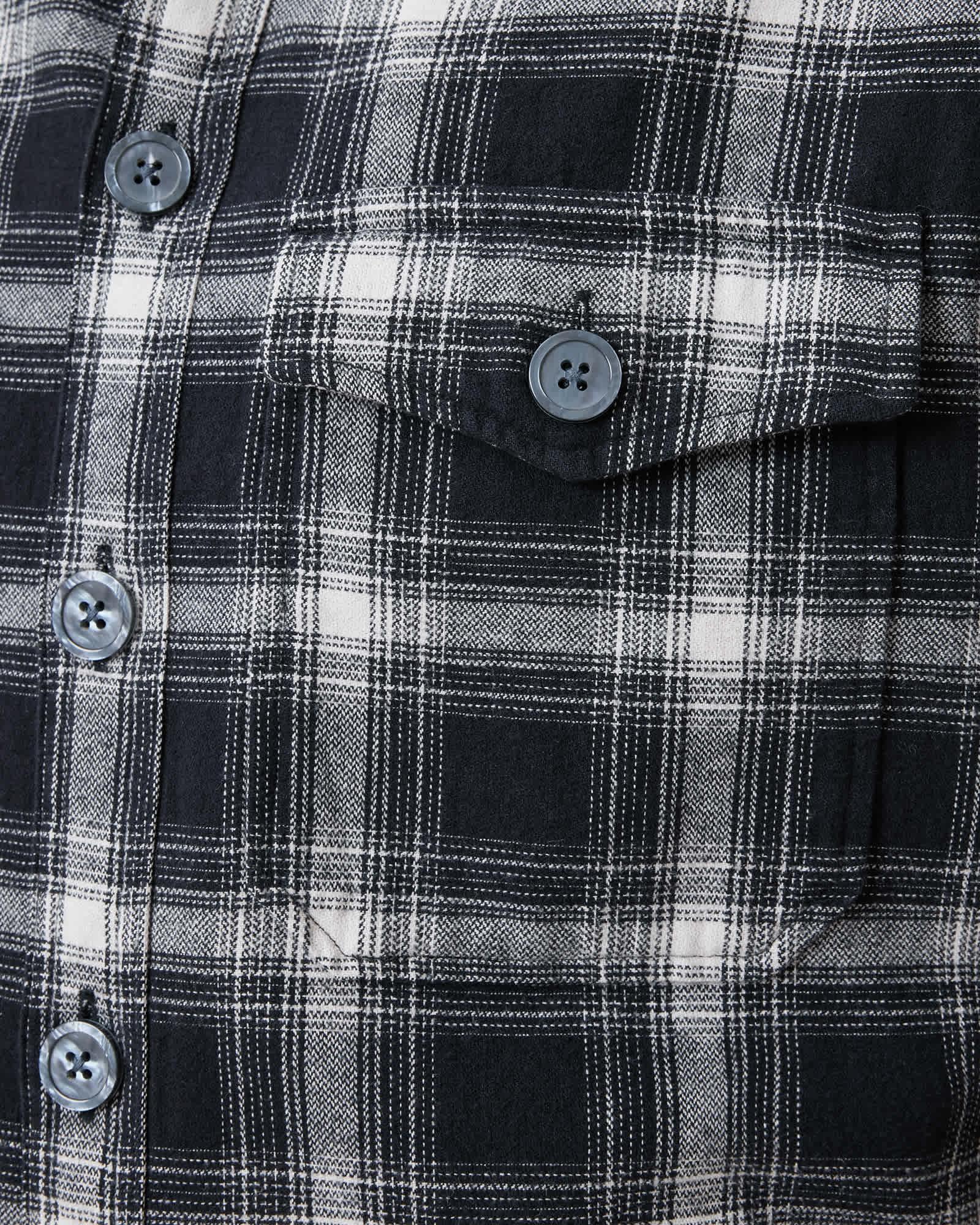 Hamura Checked Relaxed Fit Shirt Product Image