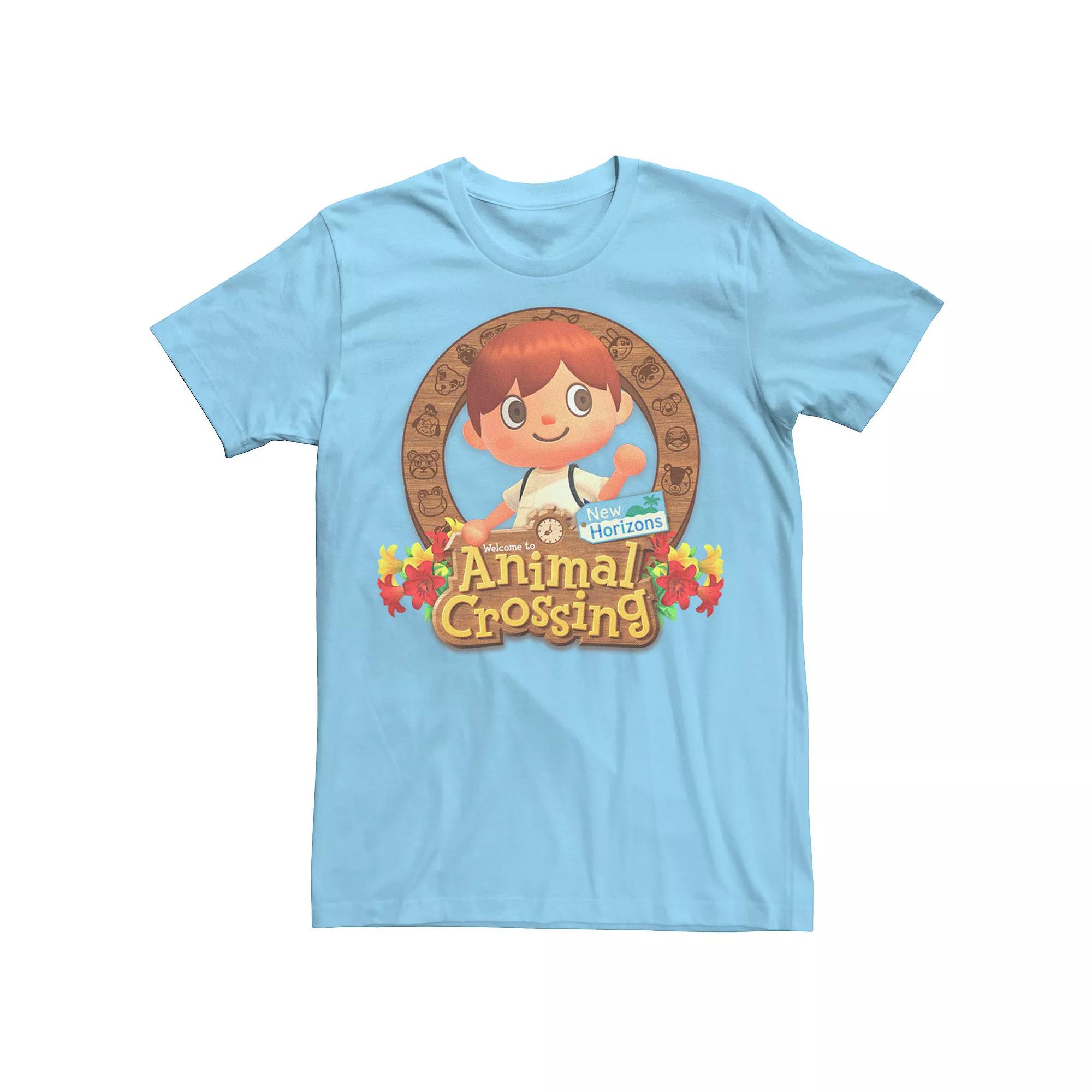 Men's Animal Crossing New Horizons Villager Portrait Tee,  Product Image
