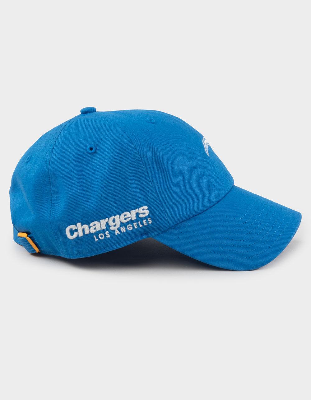 47 BRAND Los Angeles Chargers Foundational '47 Clean Up Strapback Hat - BLUE Product Image