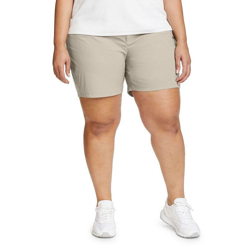 Plus Size Eddie Bauer Rainier Shorts, Womens Product Image