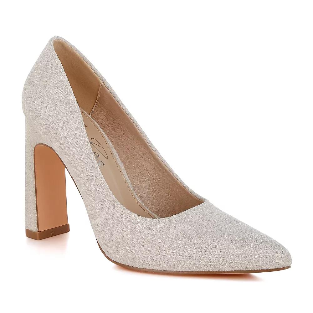 London Rag Uboa Women's High Heel Pumps, Size: 5, Beige Product Image
