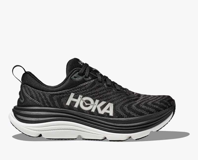 HOKA Women's Gaviota 5 Shoes in Sea Ice/Pink Twilight, Size 8 W Product Image