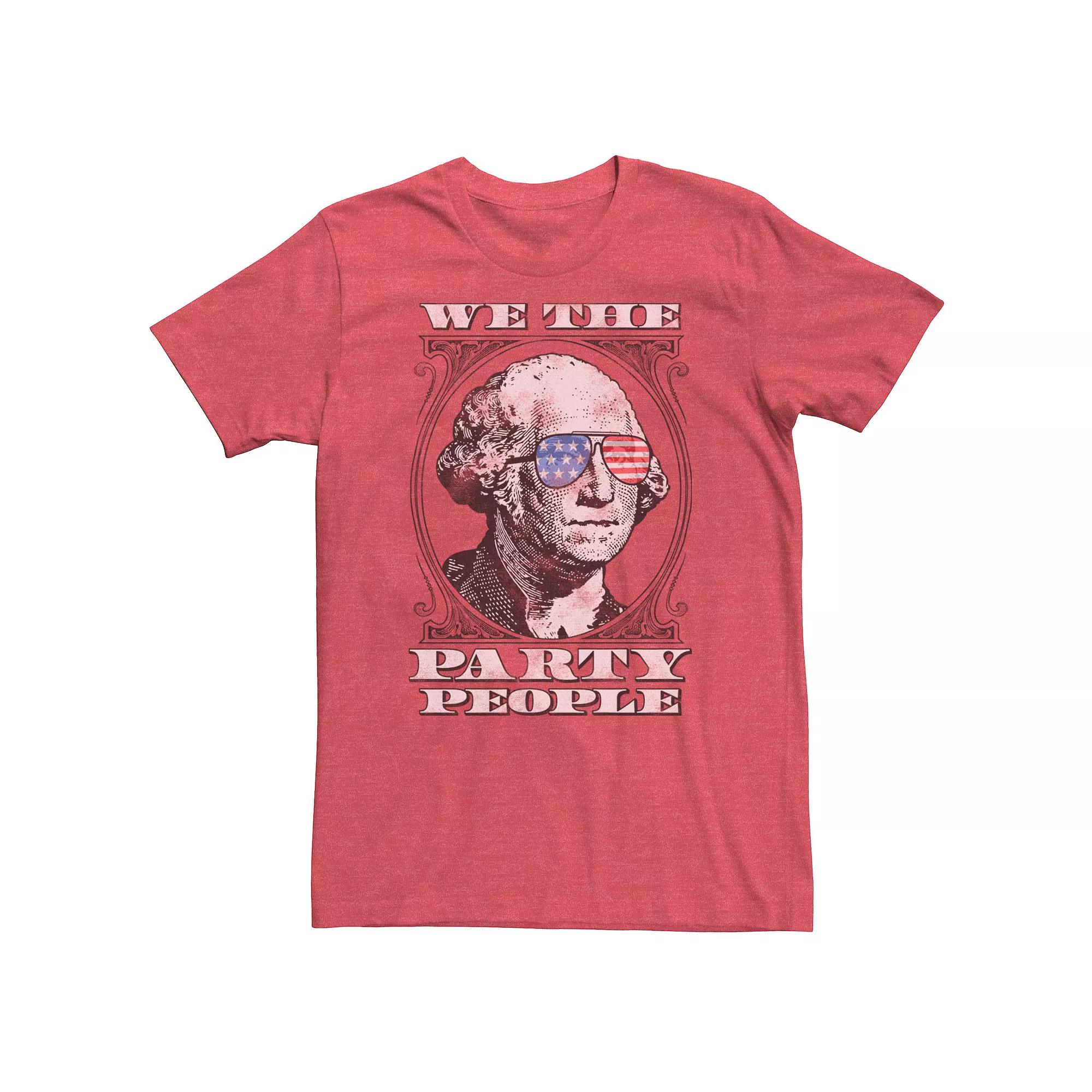 Men's Patriotic Party People Graphic Tee,  Product Image