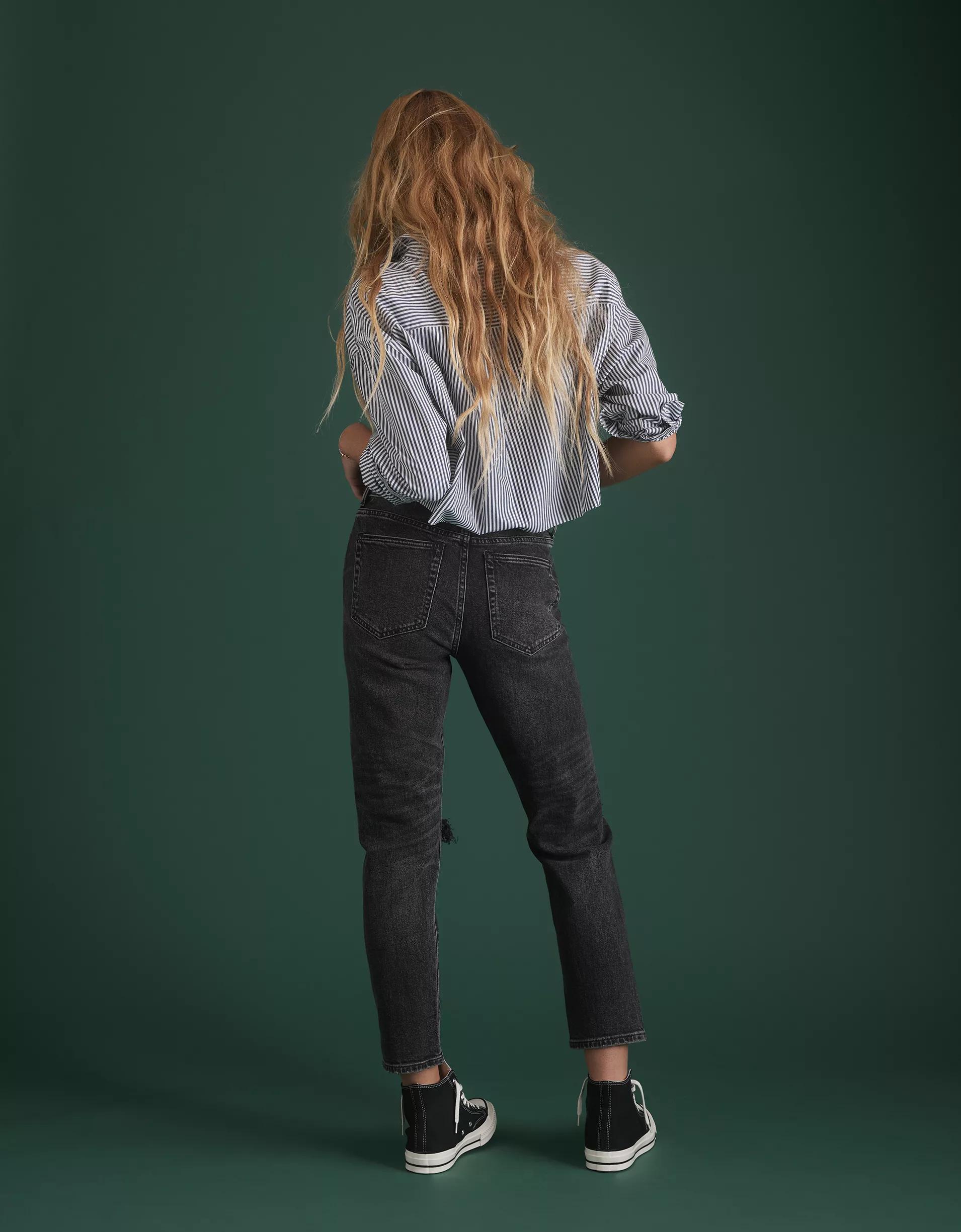 AE77 Premium Mom Jean Product Image