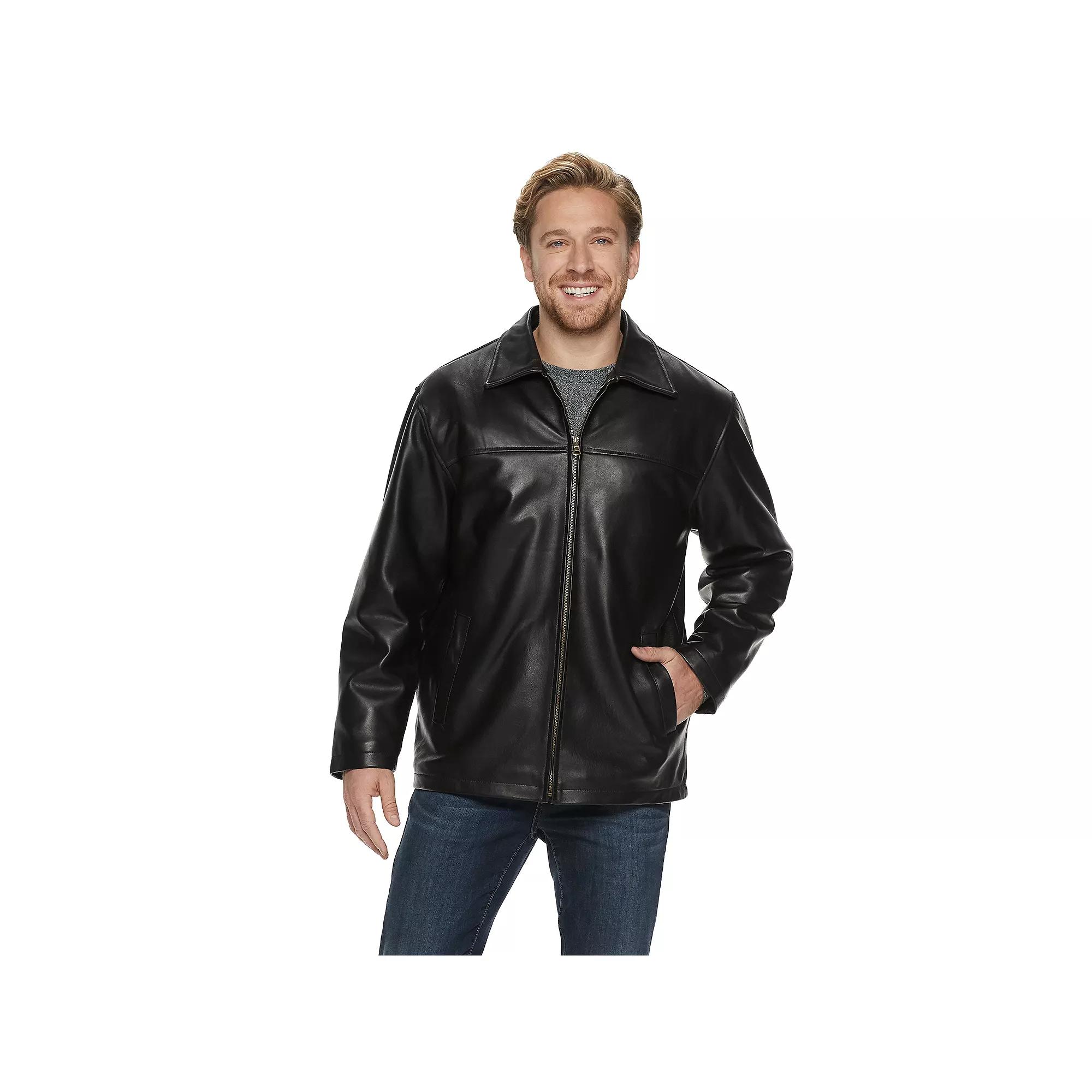 Men's Vintage Leather Lambskin Jacket,  Product Image