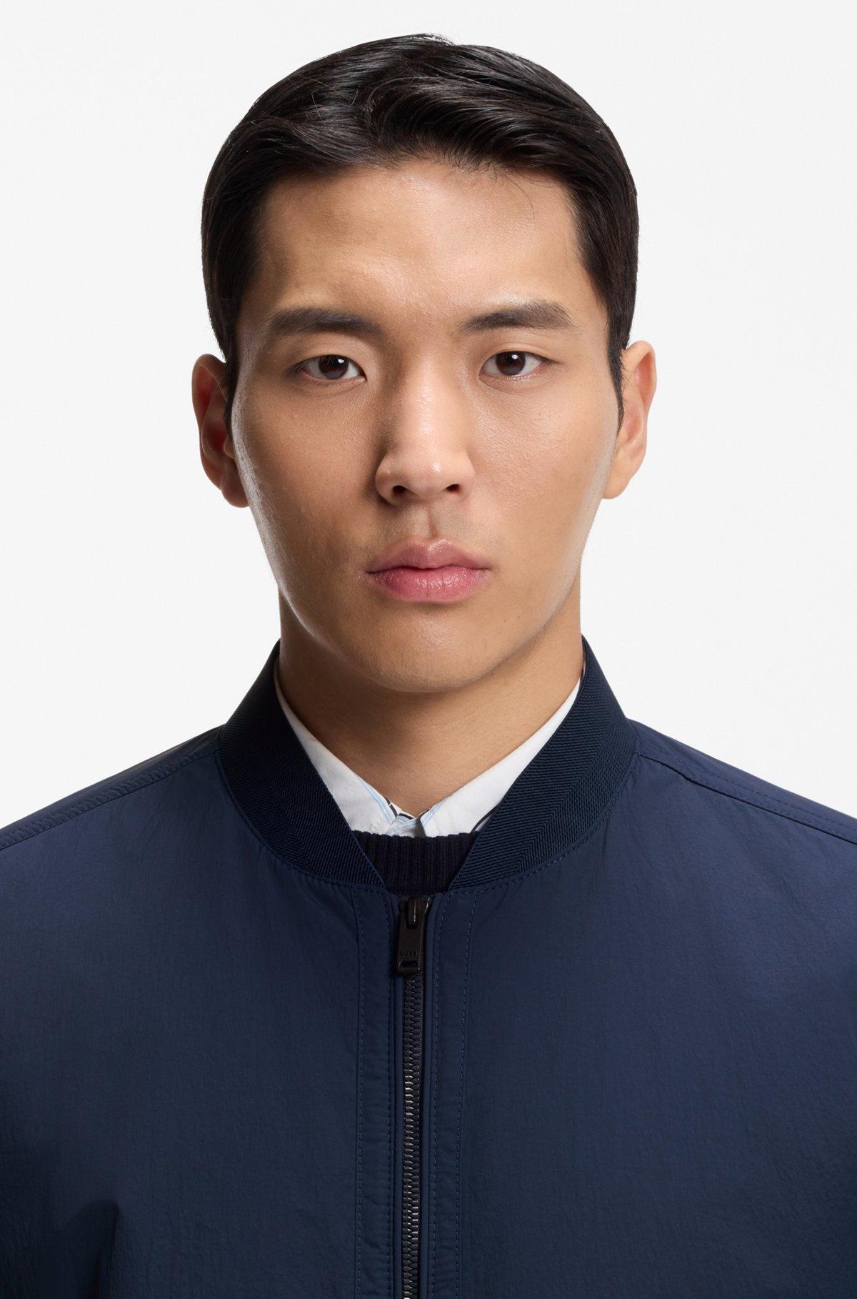 Water-repellent bomber jacket in cotton-touch fabric Product Image