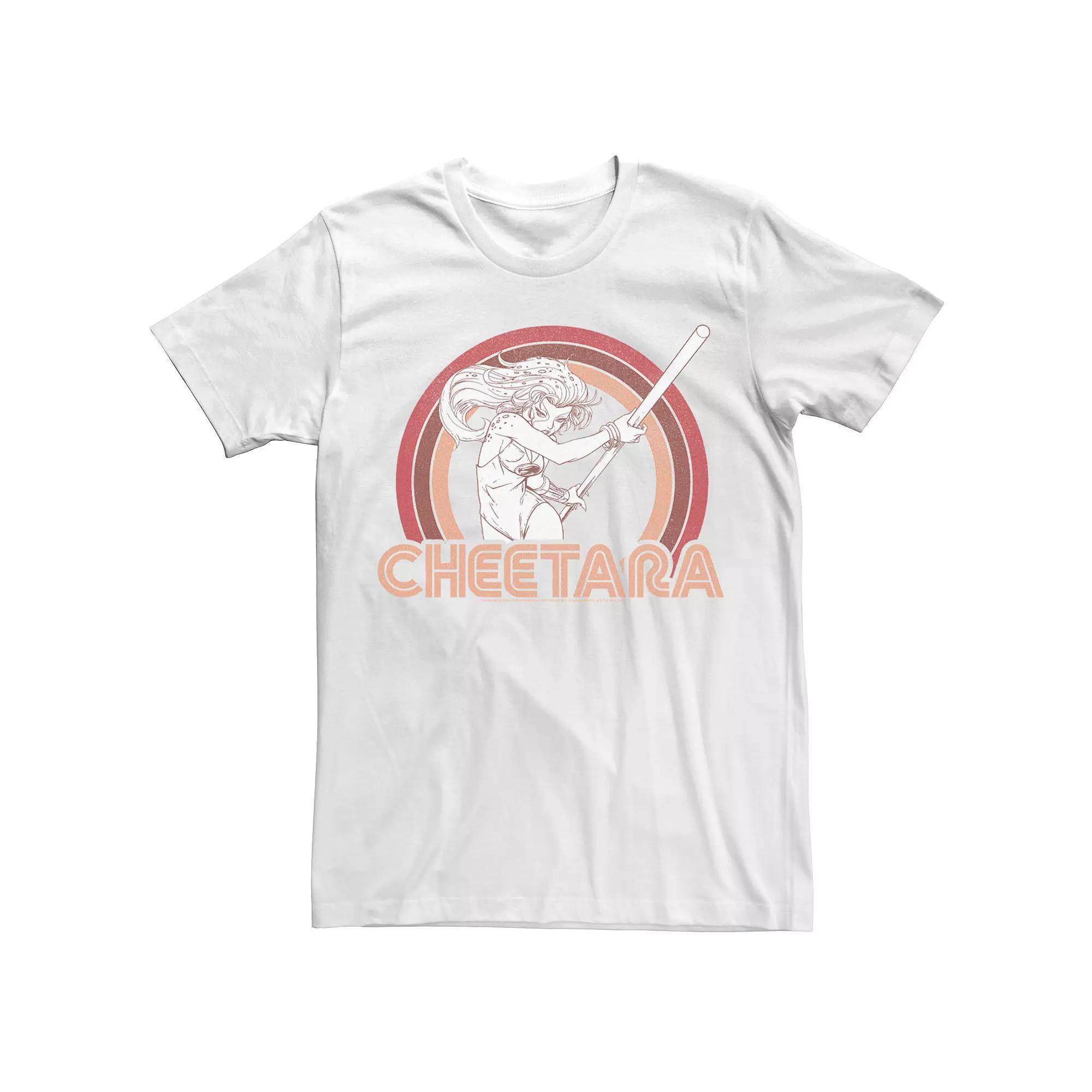 Men's ThunderCats Cheetara Retro Rainbow Tee,  Product Image
