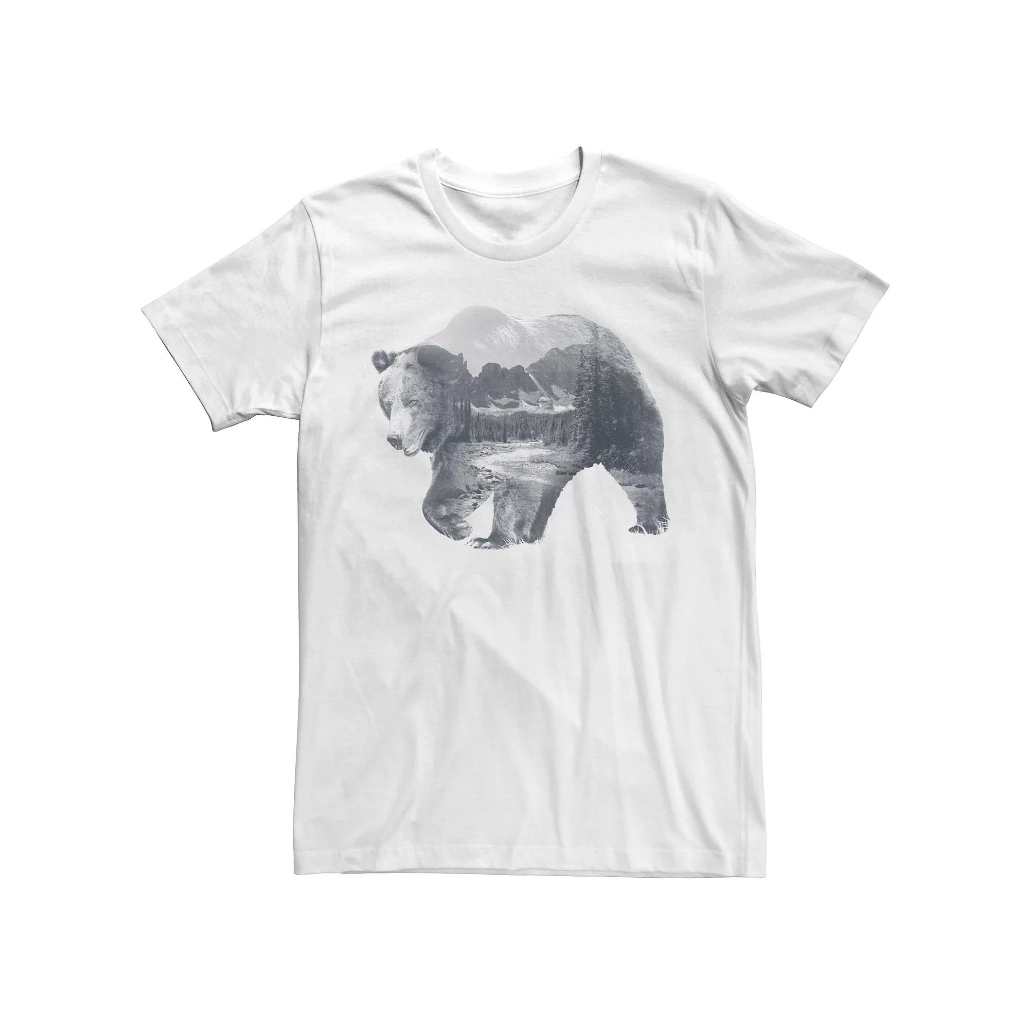 Mens Bear River Nature Fill Graphic Tee Product Image