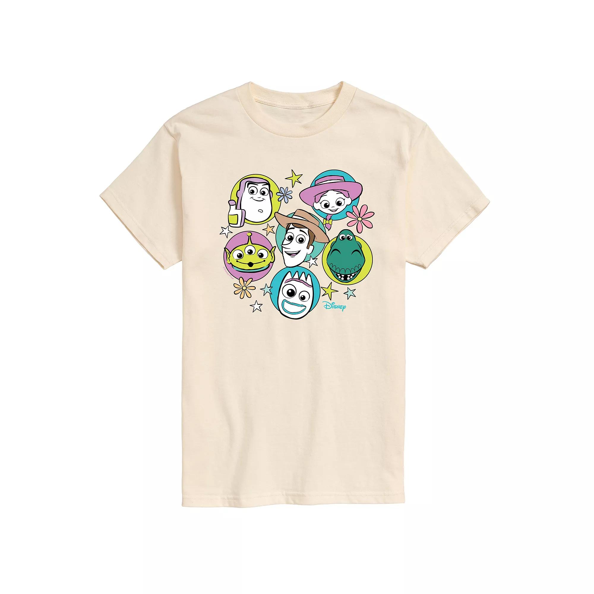 Disney / Pixar's Toy Story 4 Men's Group Grid Graphic Tee,  Product Image