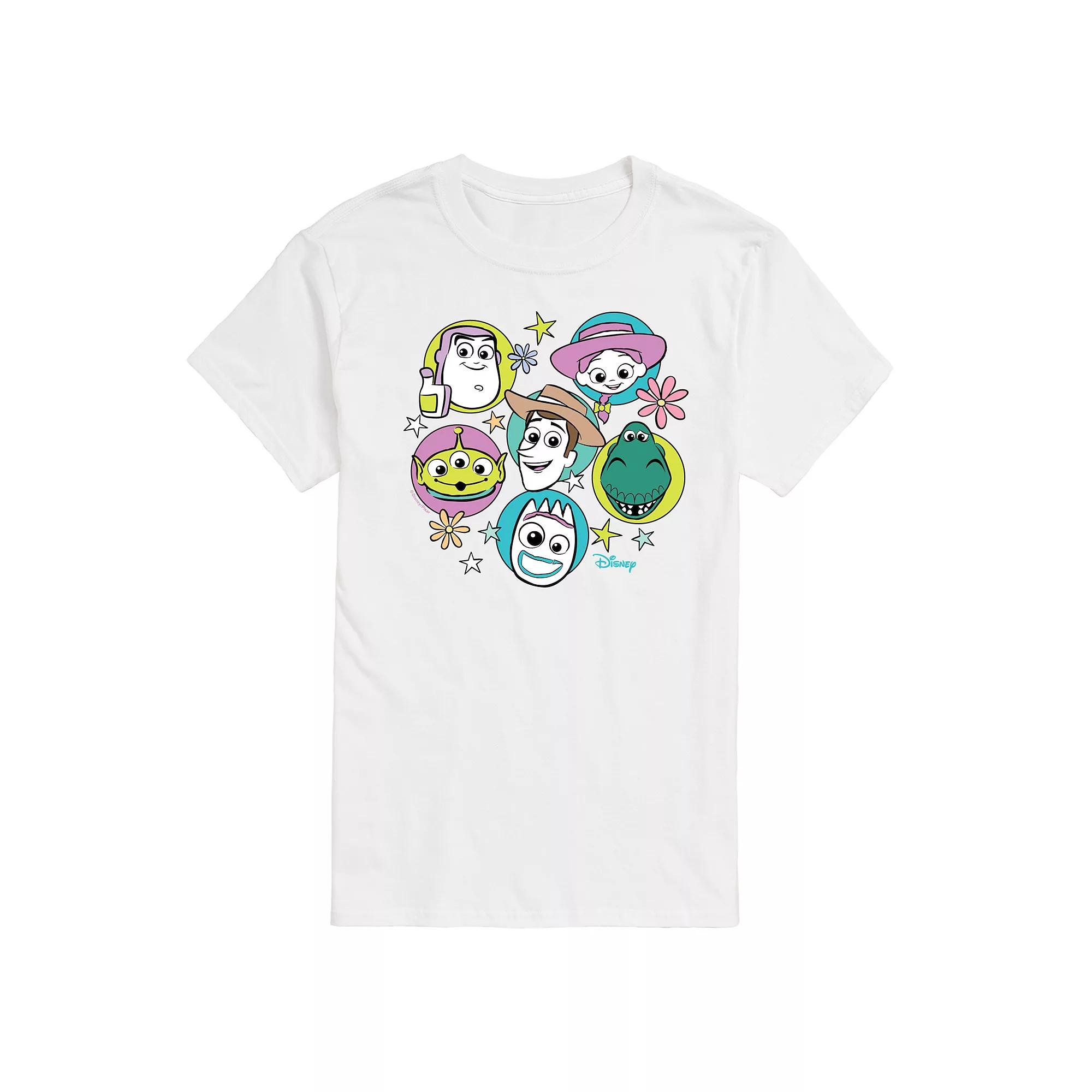 Disney / Pixar's Toy Story 4 Men's Group Grid Graphic Tee,  Product Image