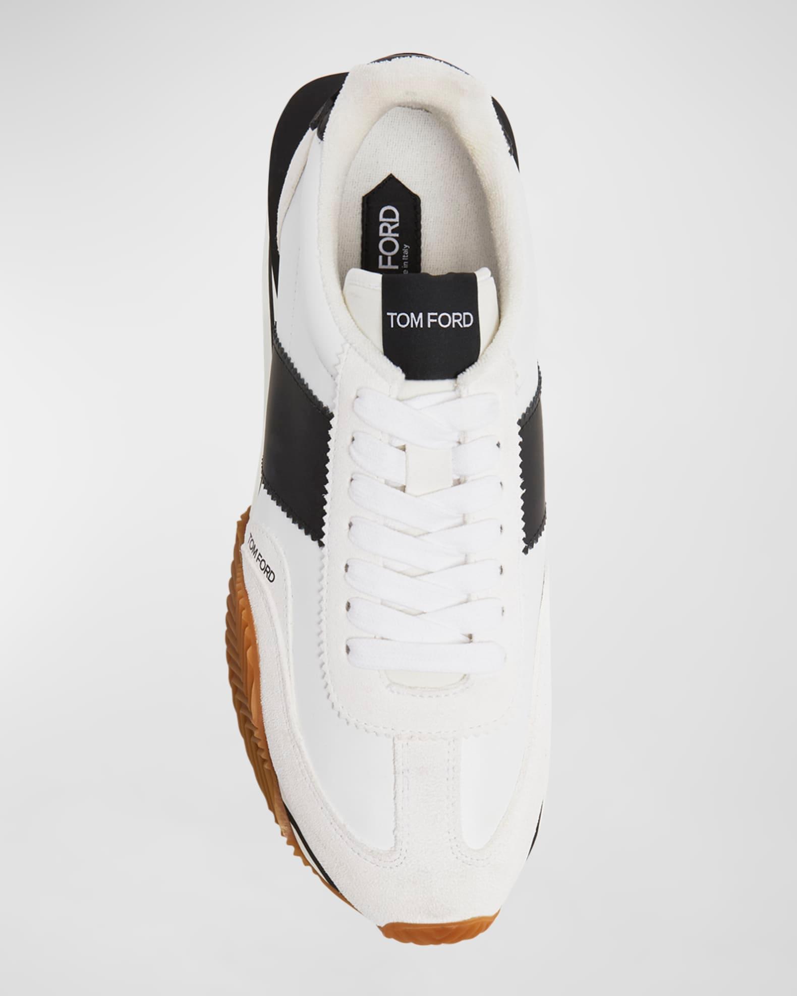 Men's James Nylon and Suede Sneakers Product Image