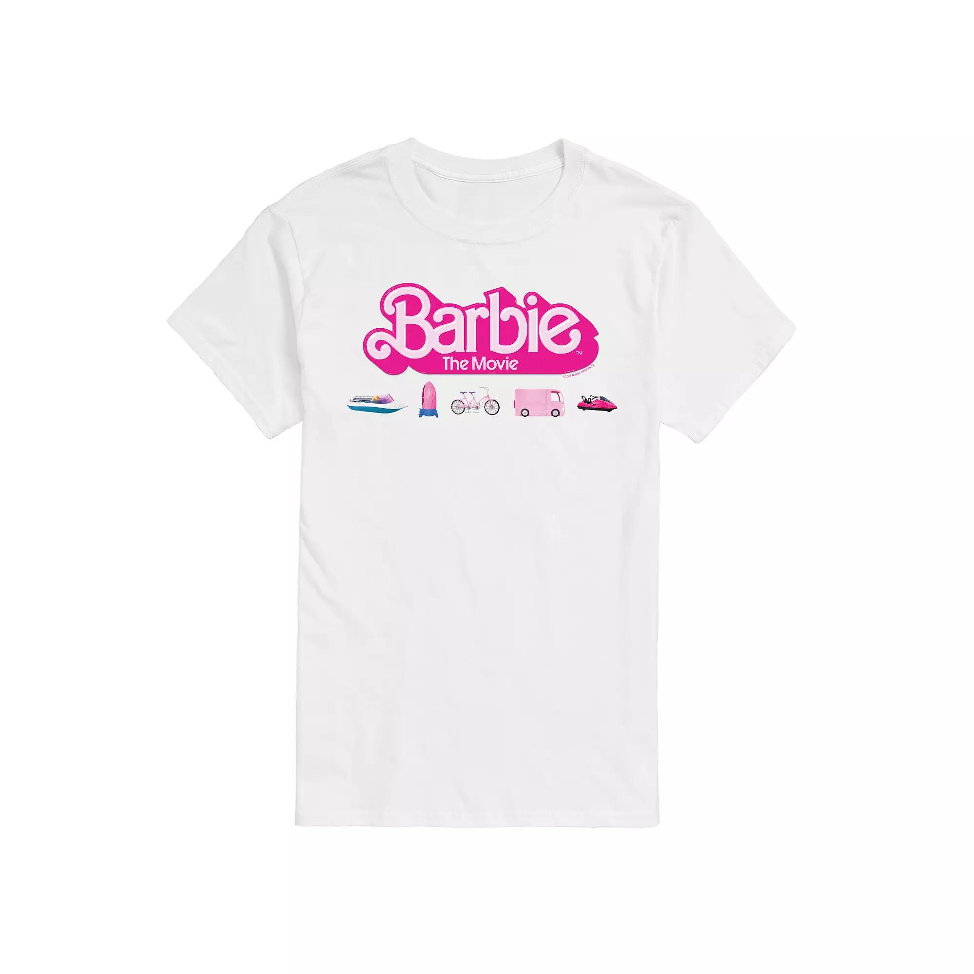Big & Tall Barbie The Movie Theatrical Vehicle Graphic Tee, Men's,  Product Image