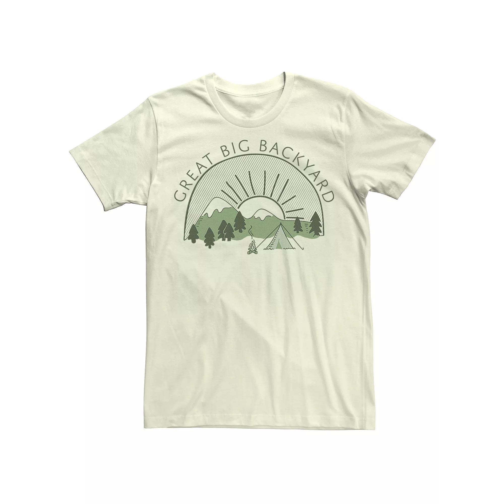 Men's Great Big Backyard Camping Tee,  Product Image