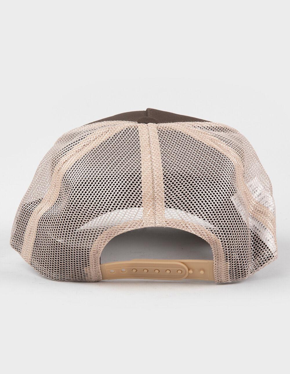 BRIXTON Alpha Block NetPlus® MP Trucker Hat - BROWN Product Image