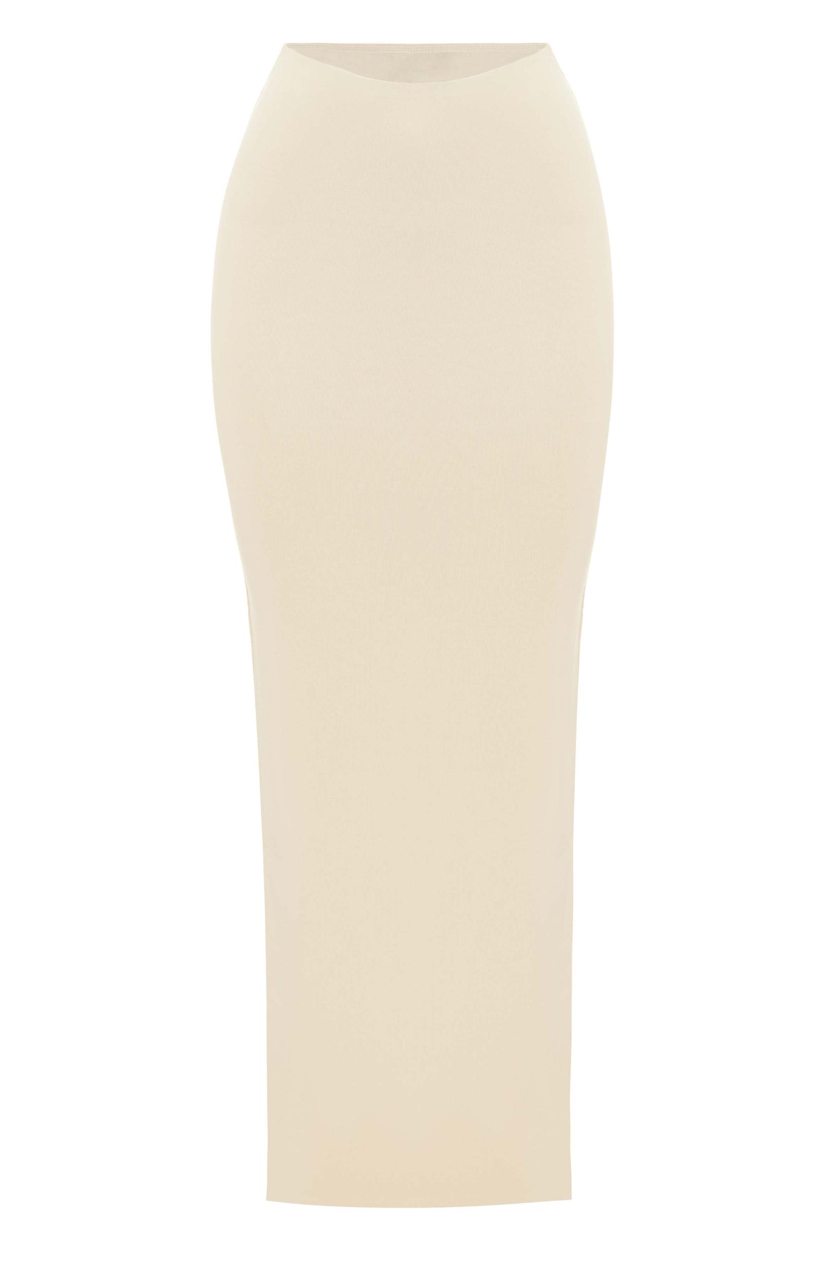 Yazmin Maxi Skirt - Cream Product Image