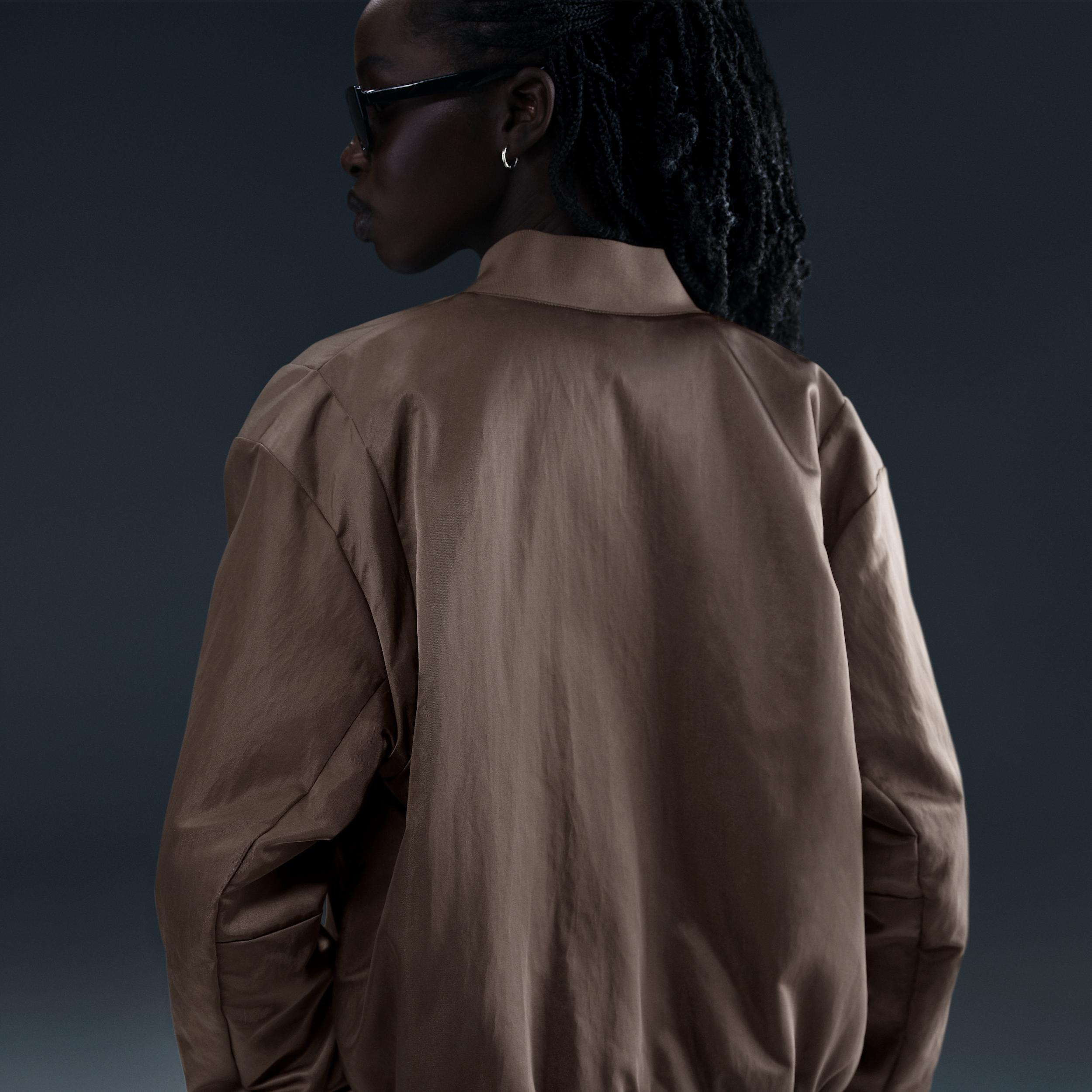 Womens Nike Sportswear Destroyer Oversized Woven Jacket | HJ0971-004 Product Image