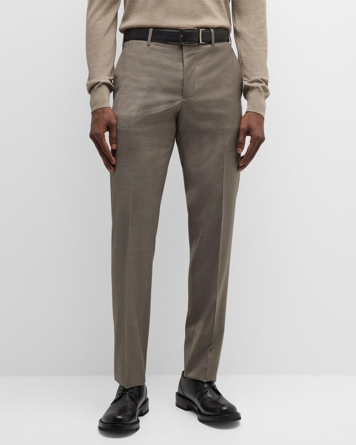 Mens Wool Trousers Product Image