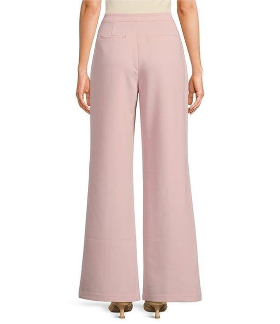 Lucy Paris Tara Wide-Leg Pintuck Detail Coordinating Pants Product Image