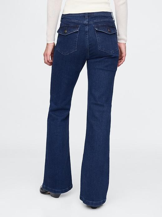 High Rise '70s Flare Jeans Product Image