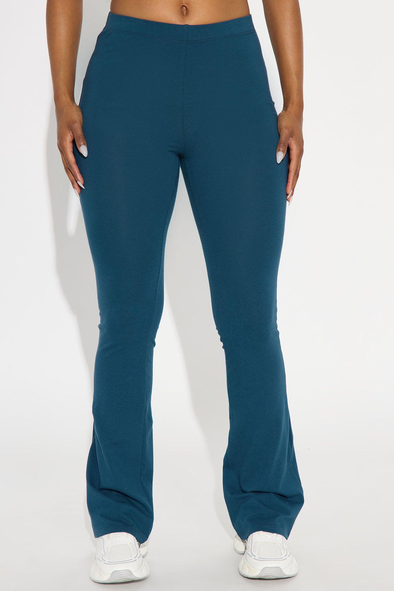 Adriana Flare Pant - Teal Female Product Image