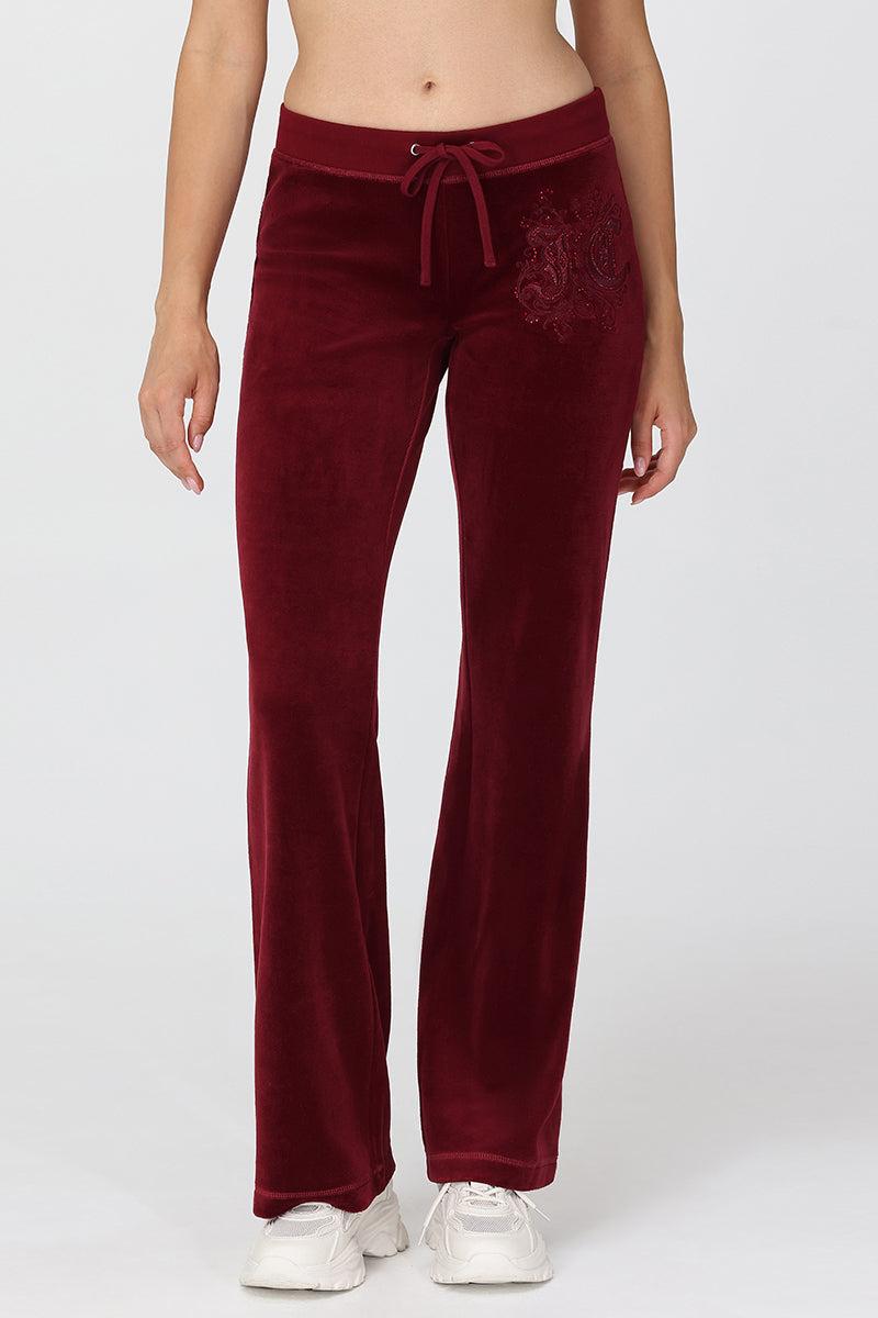 Monogram Heritage Cotton Velour Track Pants Product Image