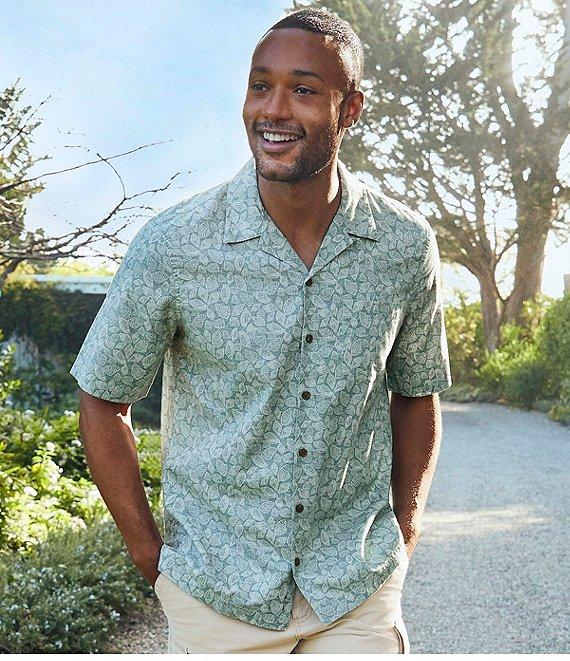 L.L. Bean Tropics Short Sleeve Printed Woven Shirt Product Image