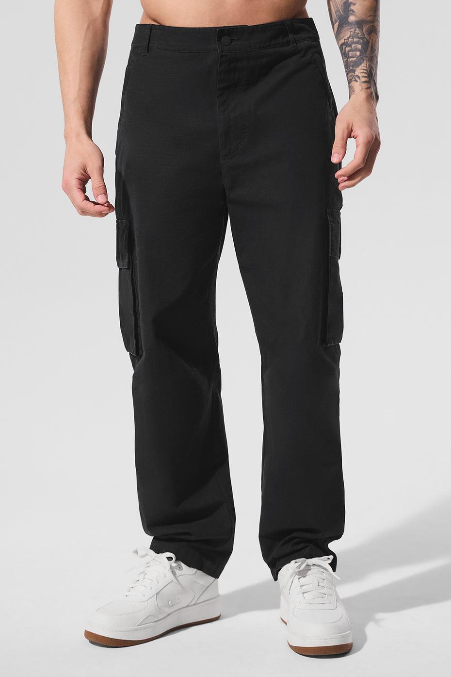 Cargo Ripstop Trouser - Black Product Image