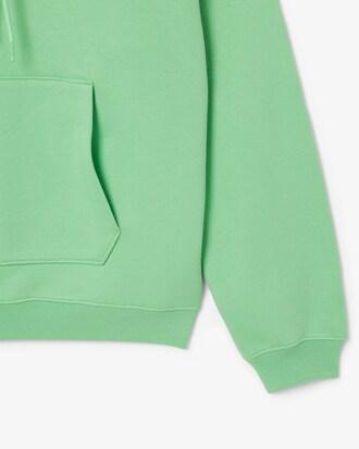 Loose Fit Badge Accent Hoodie Product Image