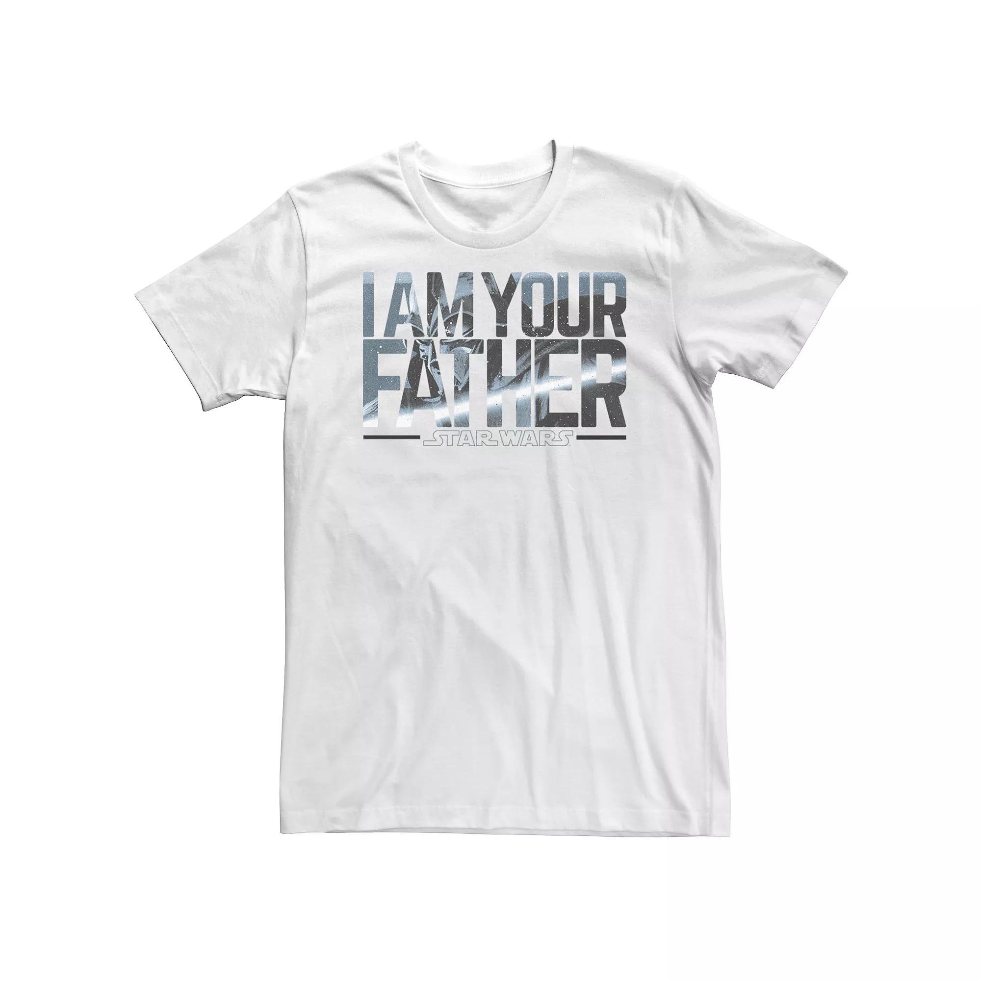 Big & Tall Star Wars Darth Vader "I Am Your Father" Classic Tee, Men's,  Product Image