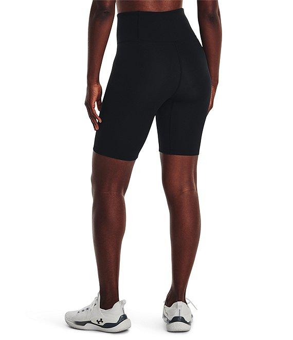 Under Armour Solid Motion High Waist Pull-On Bike Shorts Product Image
