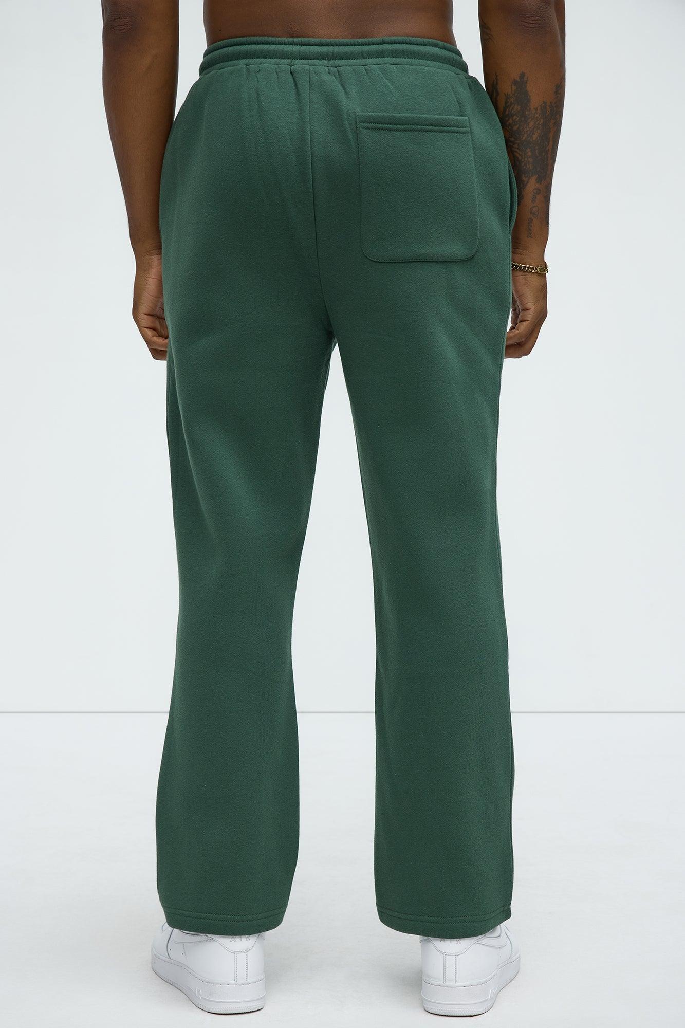 Tyson Make Money Straight Sweatpants - Green Product Image