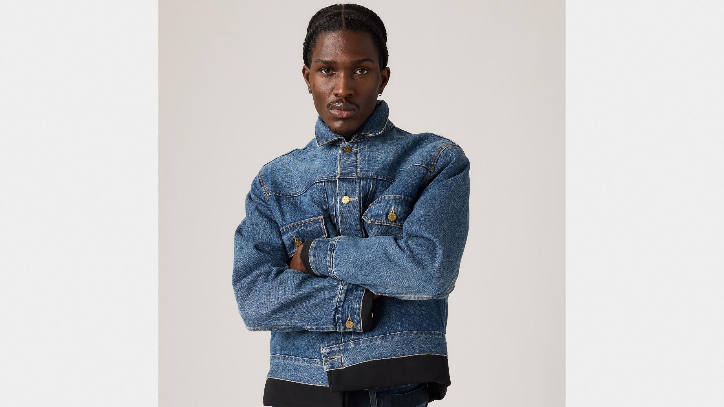 Levi’s® x sacai Men’s Denim x Metelasse Twill Reversible Blouson Product Image