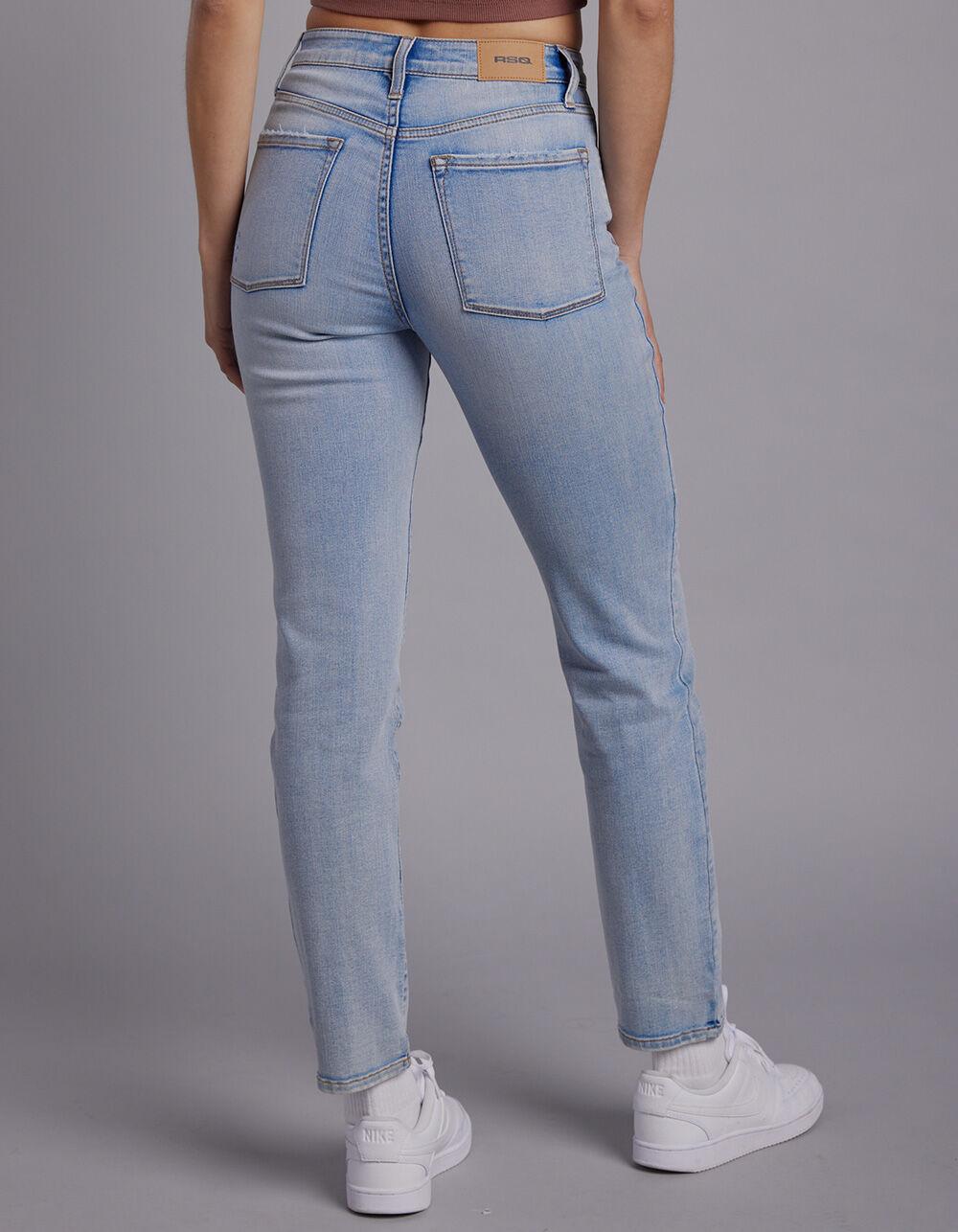 RSQ Womens Vintage Mom Jeans - LIGHT WASH Product Image