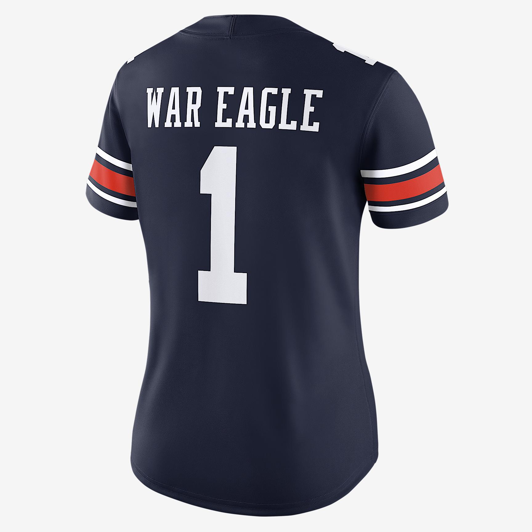 Auburn Nike Womens Dri-FIT College Game Jersey | NCWF0EZYAUN-1RS Product Image