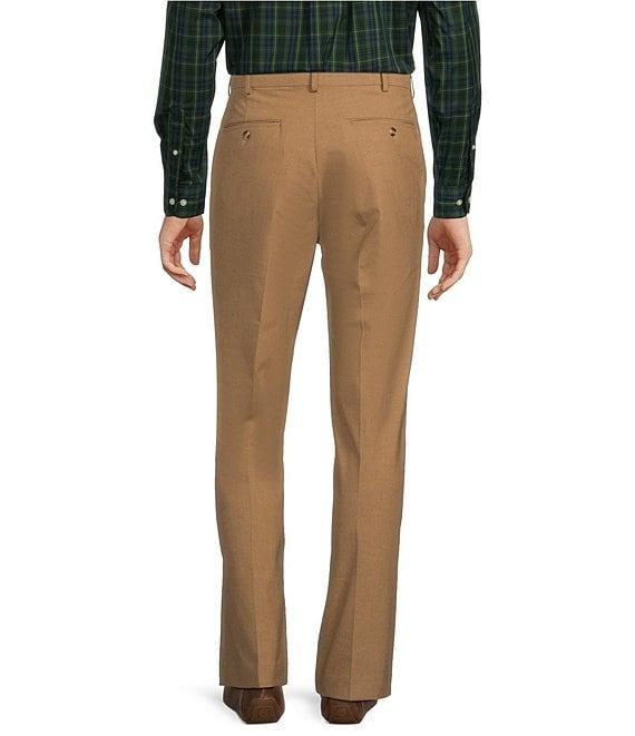 TravelSmart Classic Fit Flat Front Brushed Chino Pants Product Image