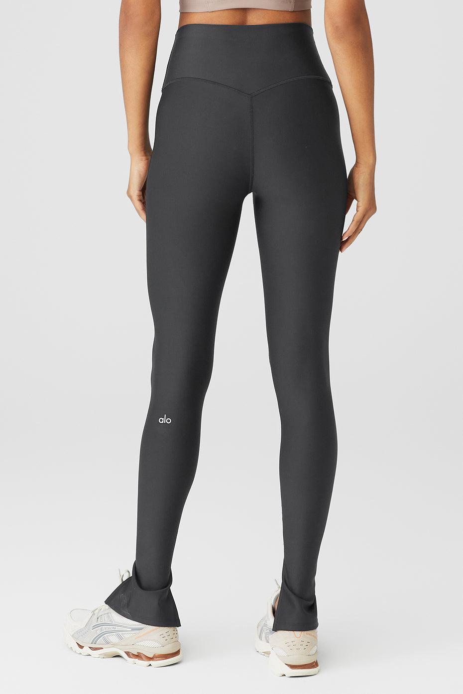 Airlift High-Waist Elongated Legging - Anthracite Product Image
